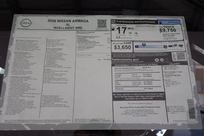 2026 Nissan Armada SL