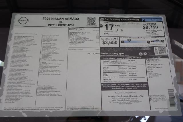 2026 Nissan Armada SL