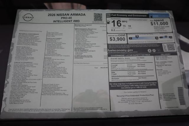 2026 Nissan Armada PRO-4X