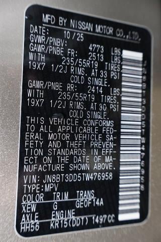 2026 Nissan Rogue Platinum