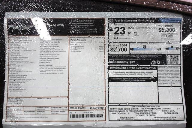 2026 Genesis G70 2.5T AWD