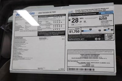 2026 Hyundai TUCSON SE FWD