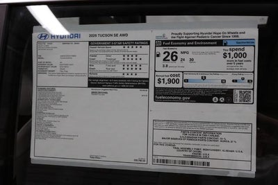 2026 Hyundai TUCSON SE AWD