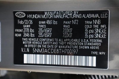 2026 Hyundai TUCSON SE AWD