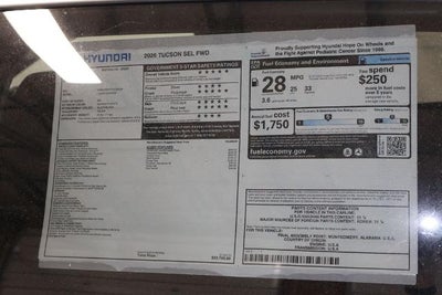 2026 Hyundai TUCSON SEL FWD