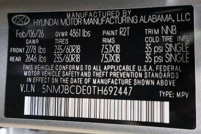 2026 Hyundai TUCSON SEL AWD