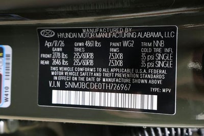 2026 Hyundai TUCSON SEL AWD
