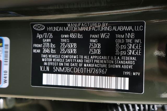 2026 Hyundai TUCSON SEL AWD