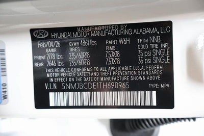 2026 Hyundai TUCSON SEL AWD