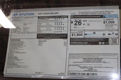 2026 Hyundai TUCSON SEL AWD