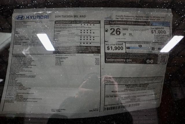 2026 Hyundai TUCSON SEL AWD