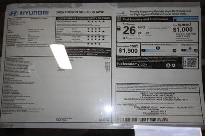 2026 Hyundai TUCSON SEL Plus AWD