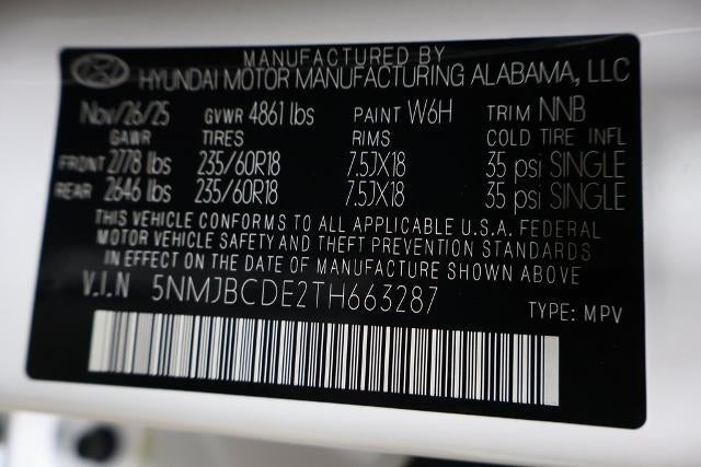 2026 Hyundai TUCSON SEL AWD