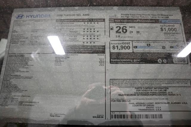 2026 Hyundai TUCSON SEL AWD
