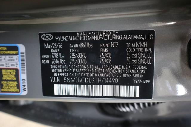 2026 Hyundai TUCSON SEL AWD