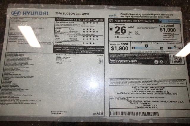 2026 Hyundai TUCSON SEL AWD