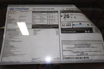 2026 Hyundai TUCSON SEL Plus AWD