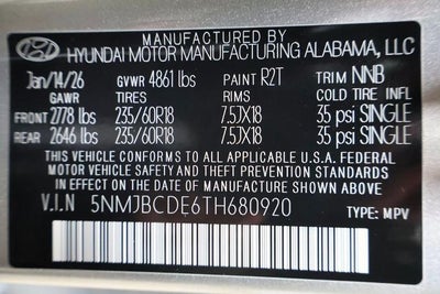 2026 Hyundai TUCSON SEL AWD