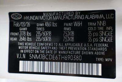 2026 Hyundai TUCSON SEL AWD