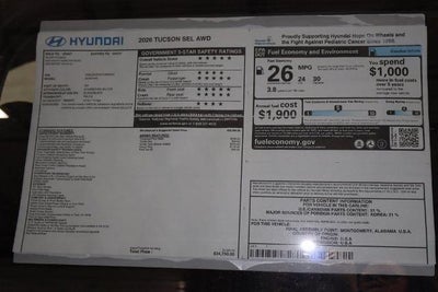 2026 Hyundai TUCSON SEL AWD