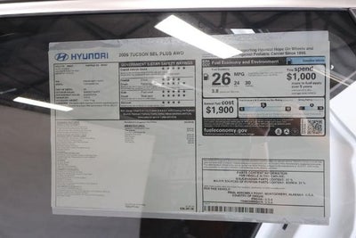 2026 Hyundai TUCSON SEL Plus AWD