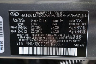 2026 Hyundai TUCSON SEL AWD