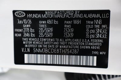 2026 Hyundai TUCSON SEL Plus AWD