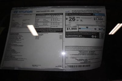2026 Hyundai TUCSON SEL AWD