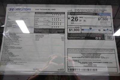 2026 Hyundai TUCSON SEL AWD