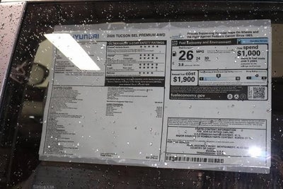 2026 Hyundai TUCSON SEL Premium AWD