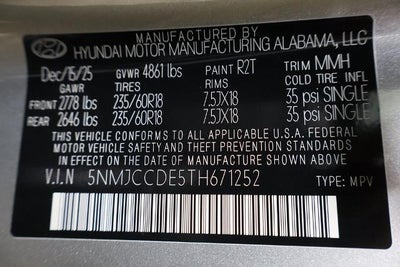 2026 Hyundai TUCSON SEL Premium AWD