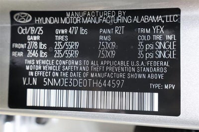 2026 Hyundai TUCSON Limited FWD