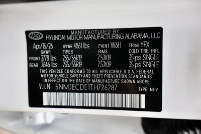 2026 Hyundai TUCSON Limited AWD