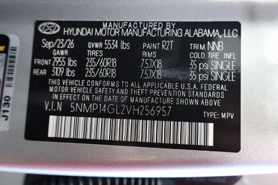 2027 Hyundai SANTA FE SE FWD