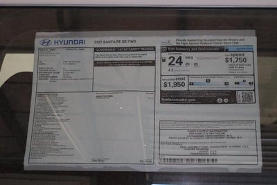 2027 Hyundai SANTA FE SE FWD