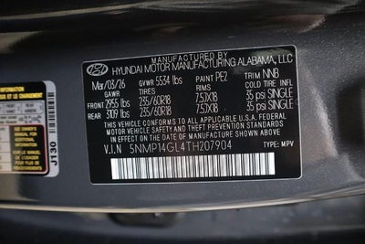 2026 Hyundai SANTA FE SE FWD