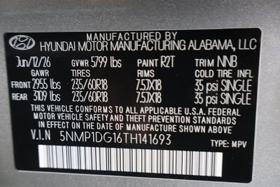2026 Hyundai SANTA FE Hybrid SE AWD