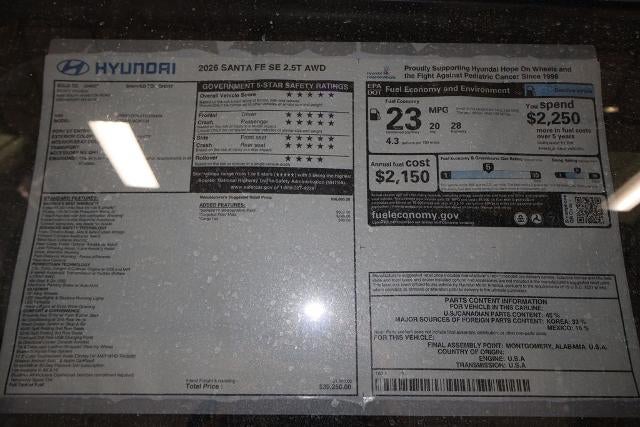 2026 Hyundai SANTA FE SE AWD