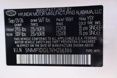 2027 Hyundai SANTA FE SE AWD