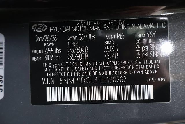 2026 Hyundai SANTA FE SE AWD