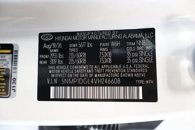 2027 Hyundai SANTA FE SE AWD