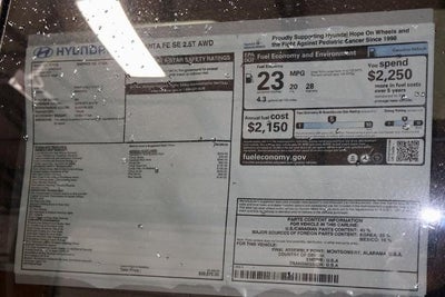 2026 Hyundai SANTA FE SE AWD