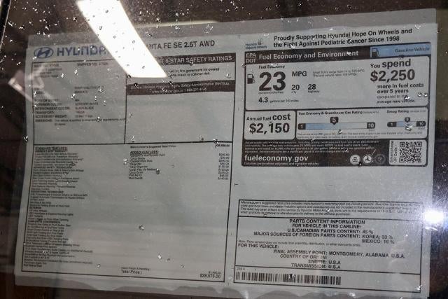 2026 Hyundai SANTA FE SE AWD