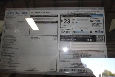 2027 Hyundai SANTA FE SE AWD