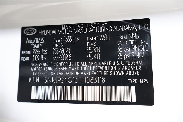 2026 Hyundai SANTA FE Hybrid SEL FWD