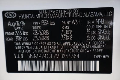 2027 Hyundai SANTA FE SEL FWD