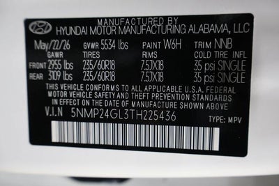 2026 Hyundai SANTA FE SEL FWD