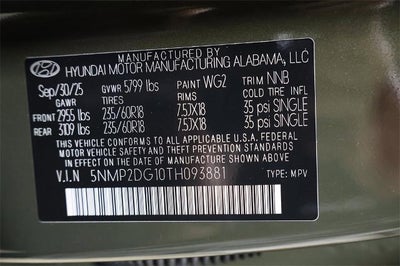 2026 Hyundai SANTA FE Hybrid SEL AWD