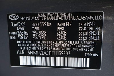 2026 Hyundai SANTA FE Hybrid SEL AWD