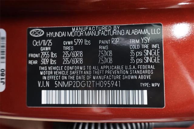 2026 Hyundai SANTA FE Hybrid SEL AWD